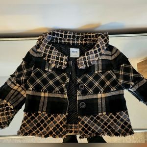 Moschino Wool 3/4 sleeves Jacket Blazer